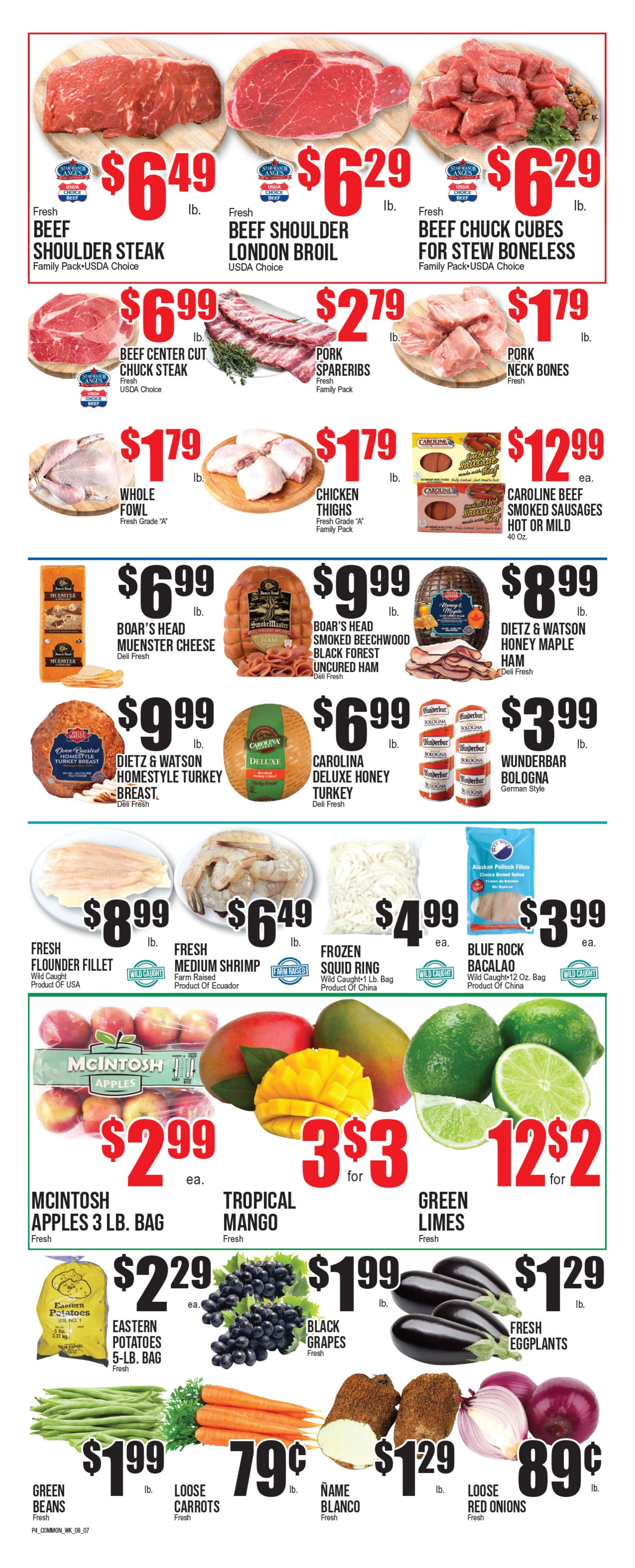 City Supermarkets flyer page 4