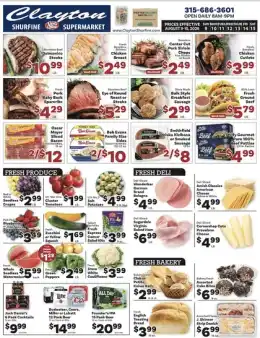 Clayton Shurfine Weekly Ad