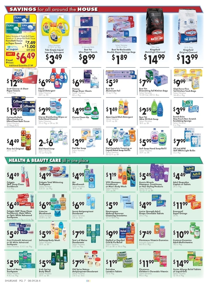Coal Town Supermarket flyer page 7