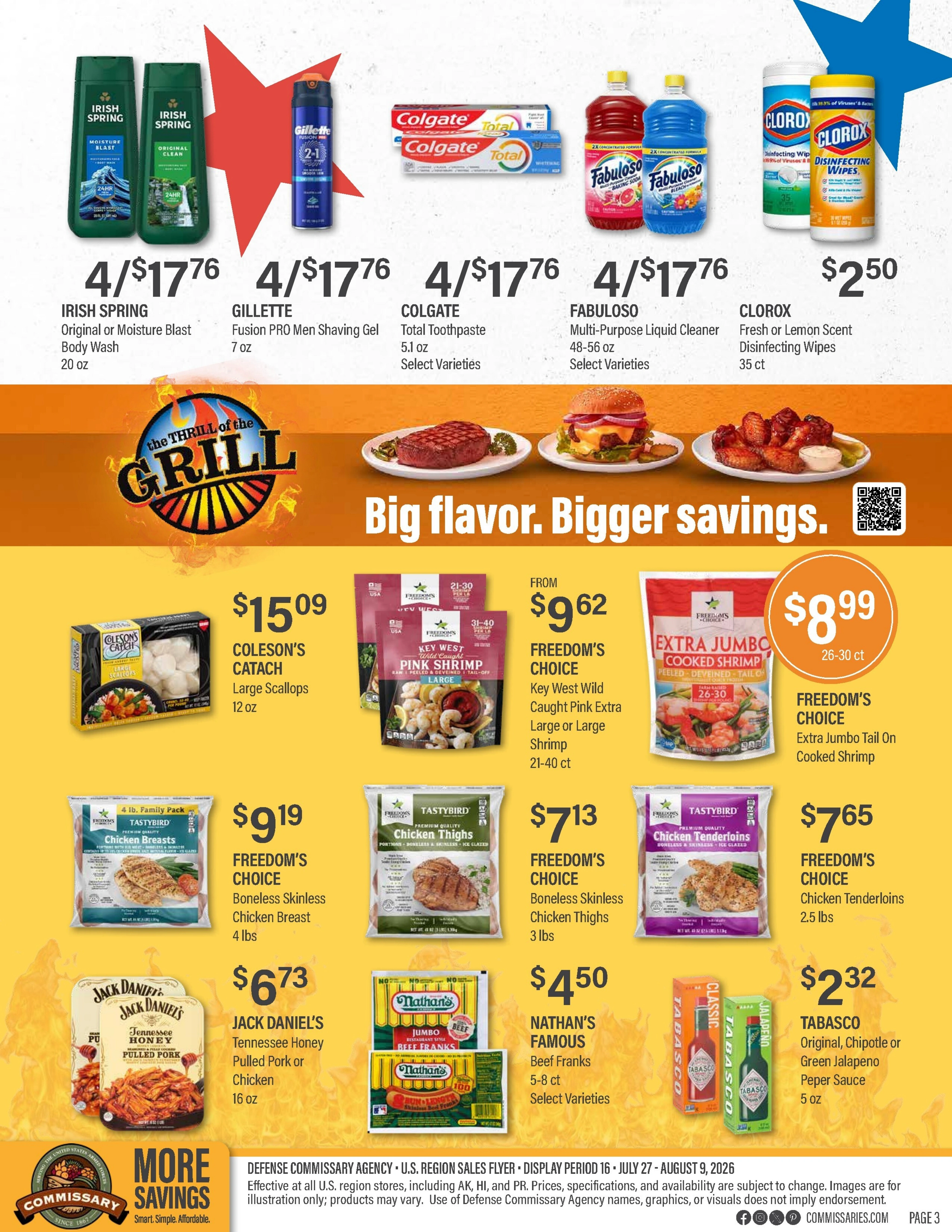 Commissary flyer page 3