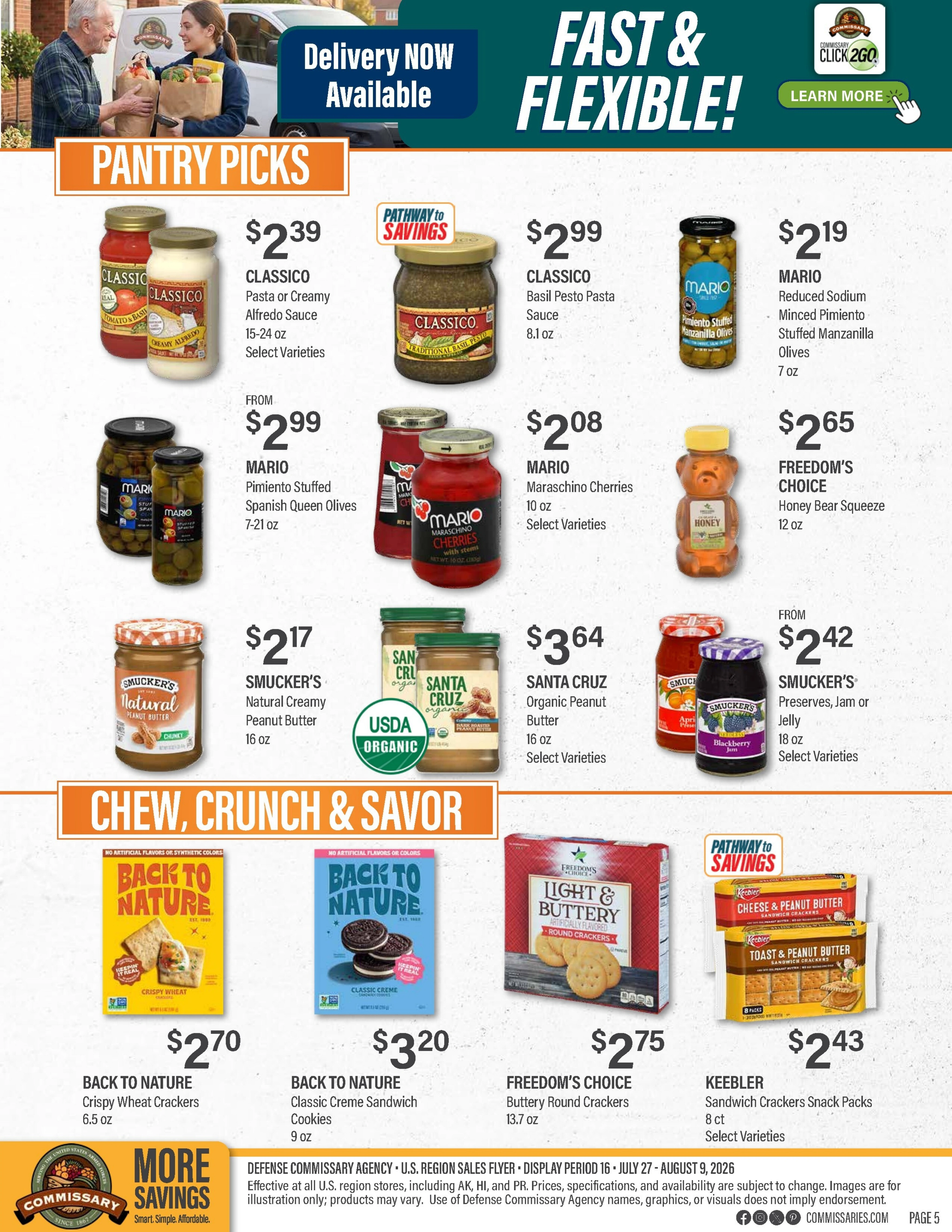 Commissary flyer page 5
