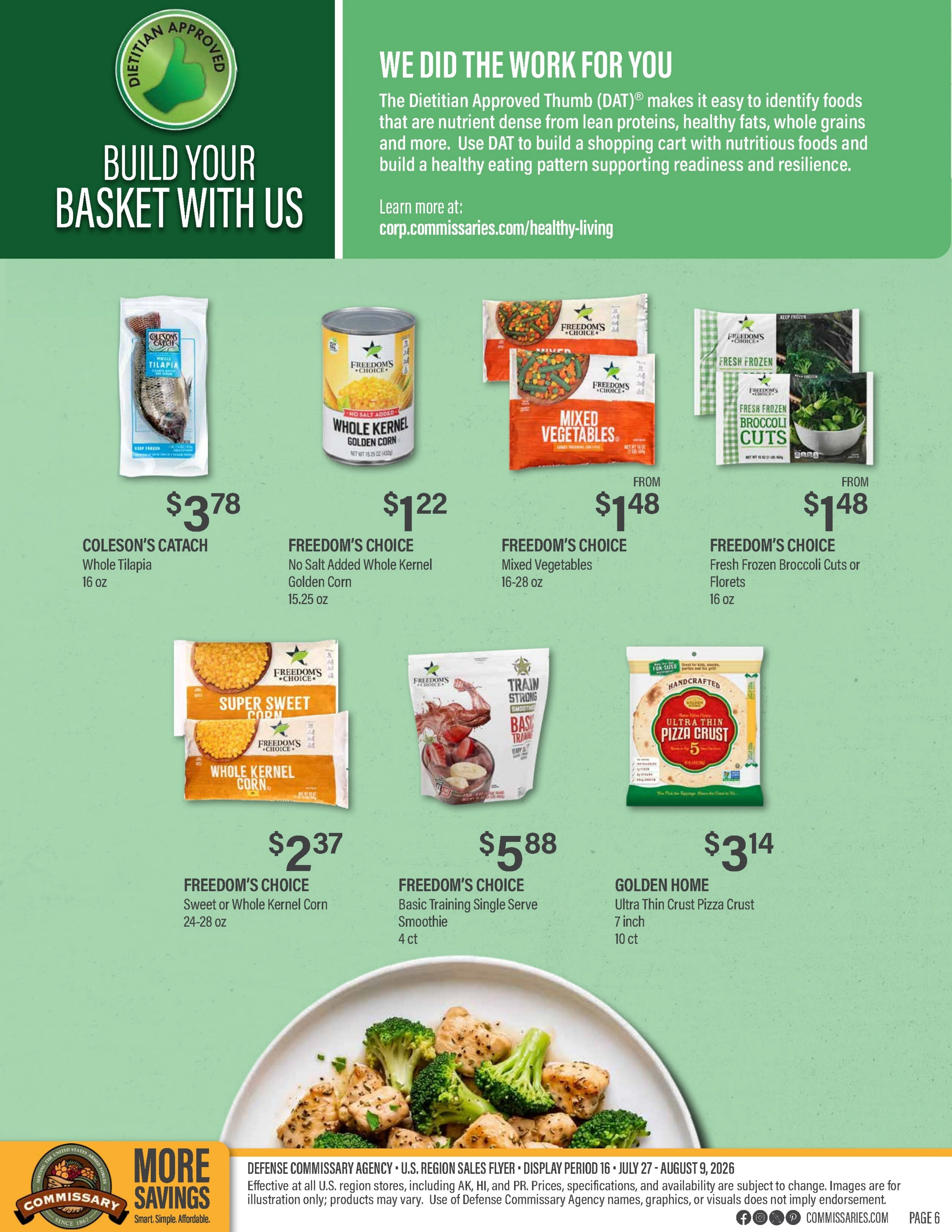 Commissary flyer page 6
