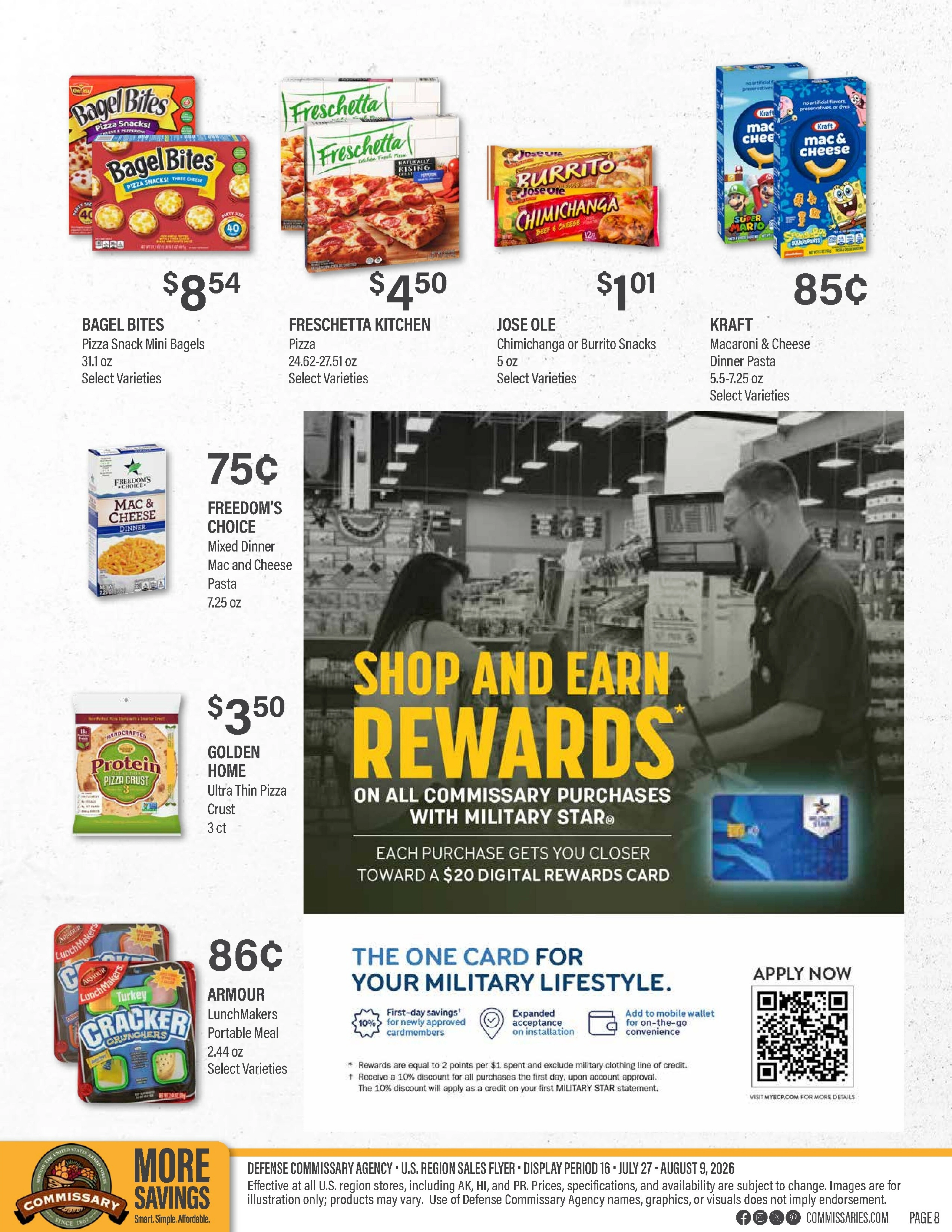 Commissary flyer page 8