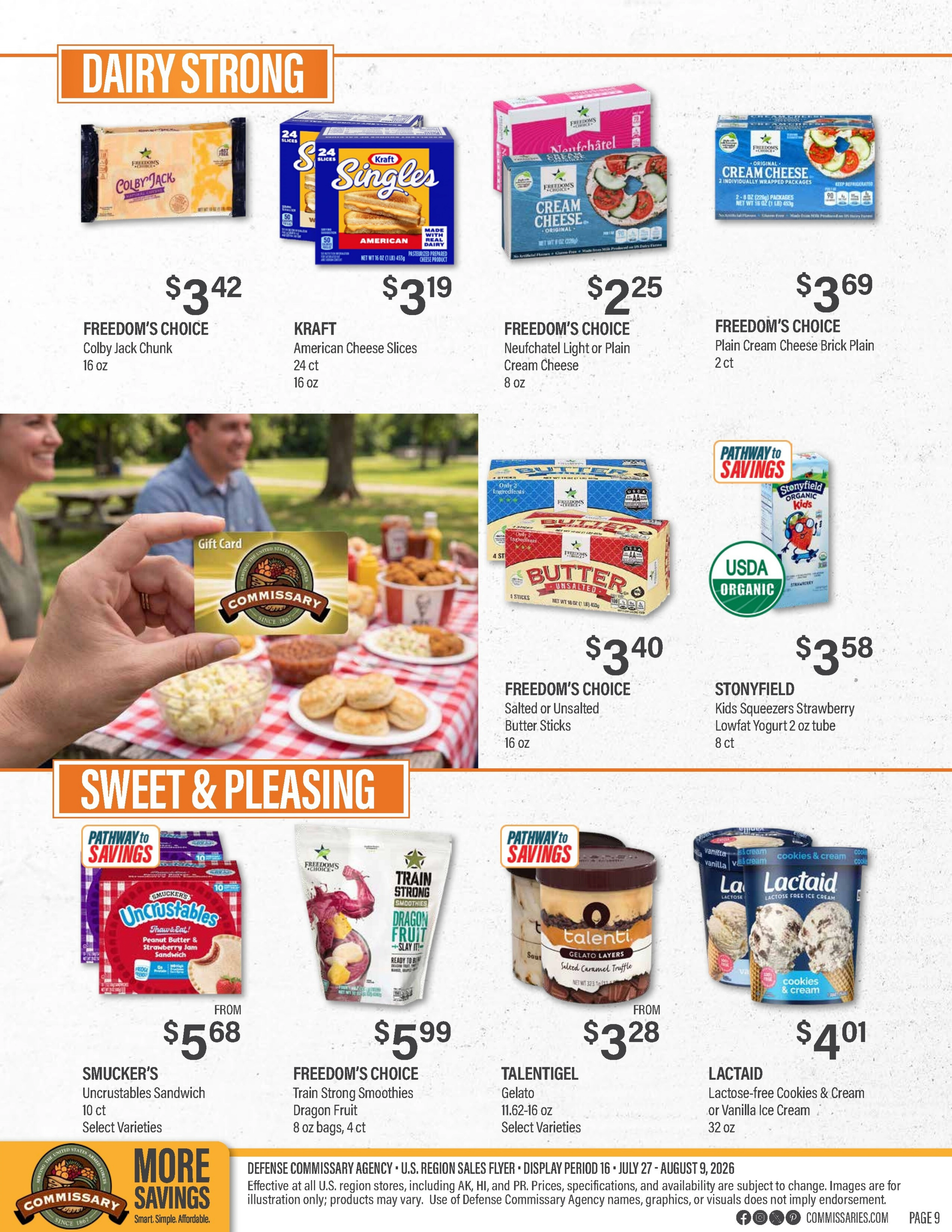Commissary flyer page 9