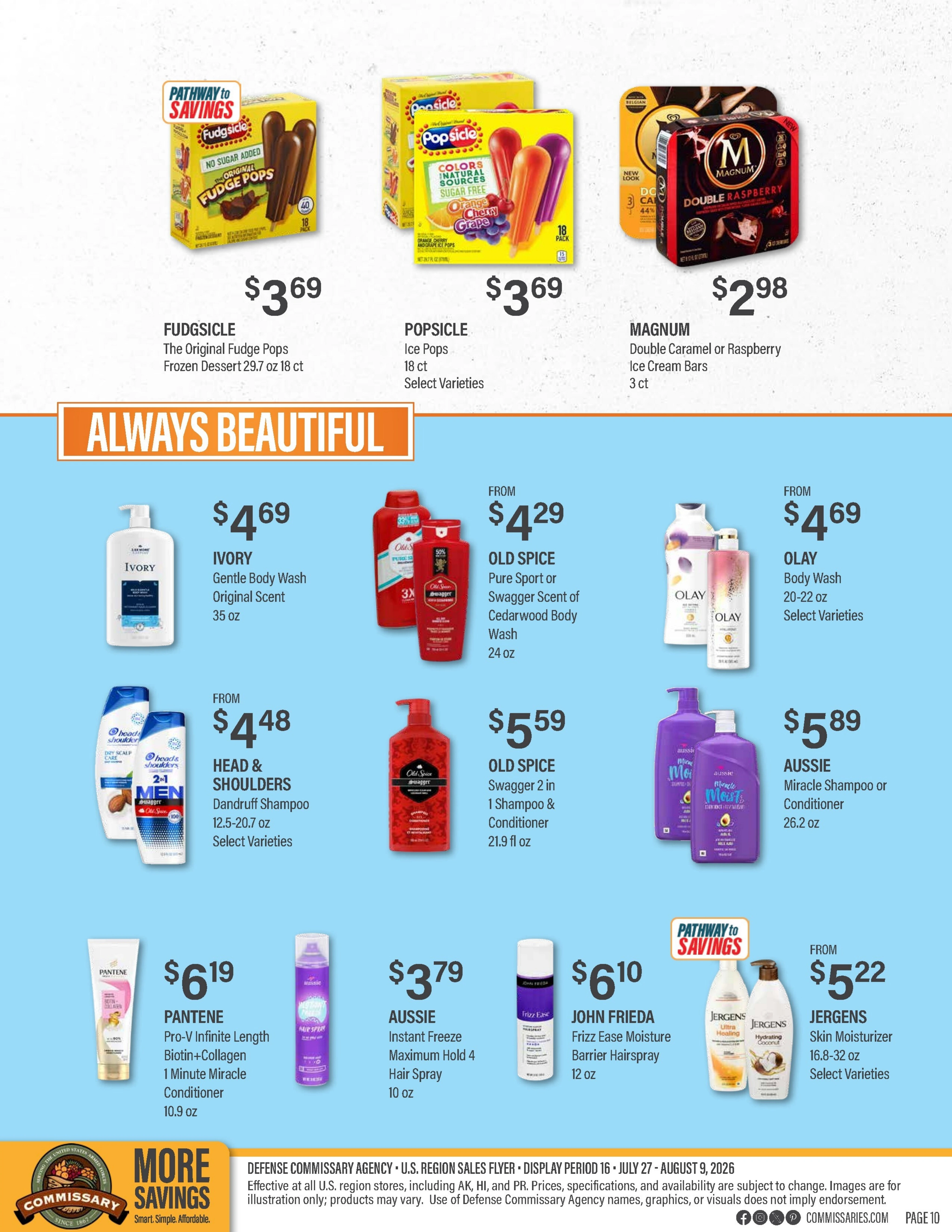 Commissary flyer page 10