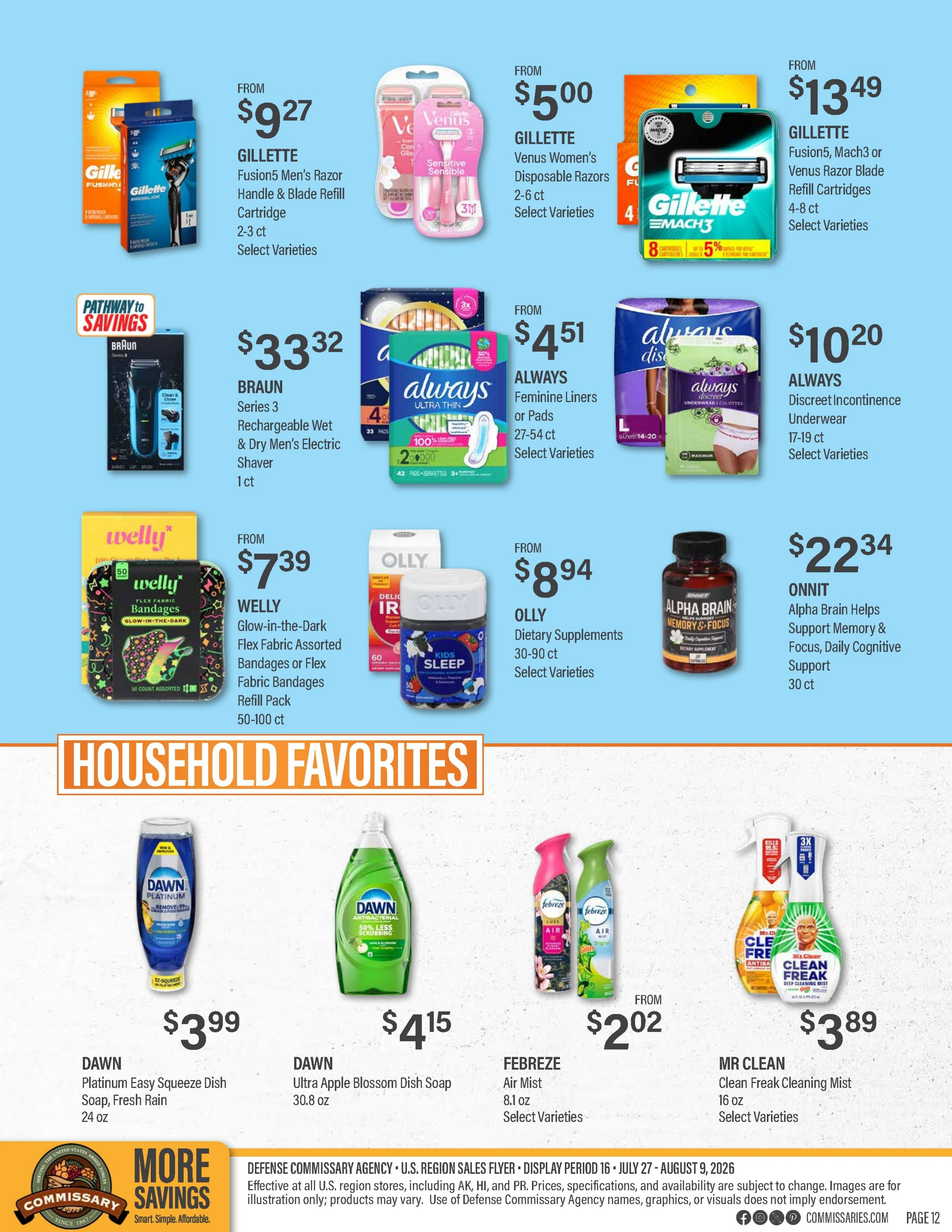 Commissary flyer page 12