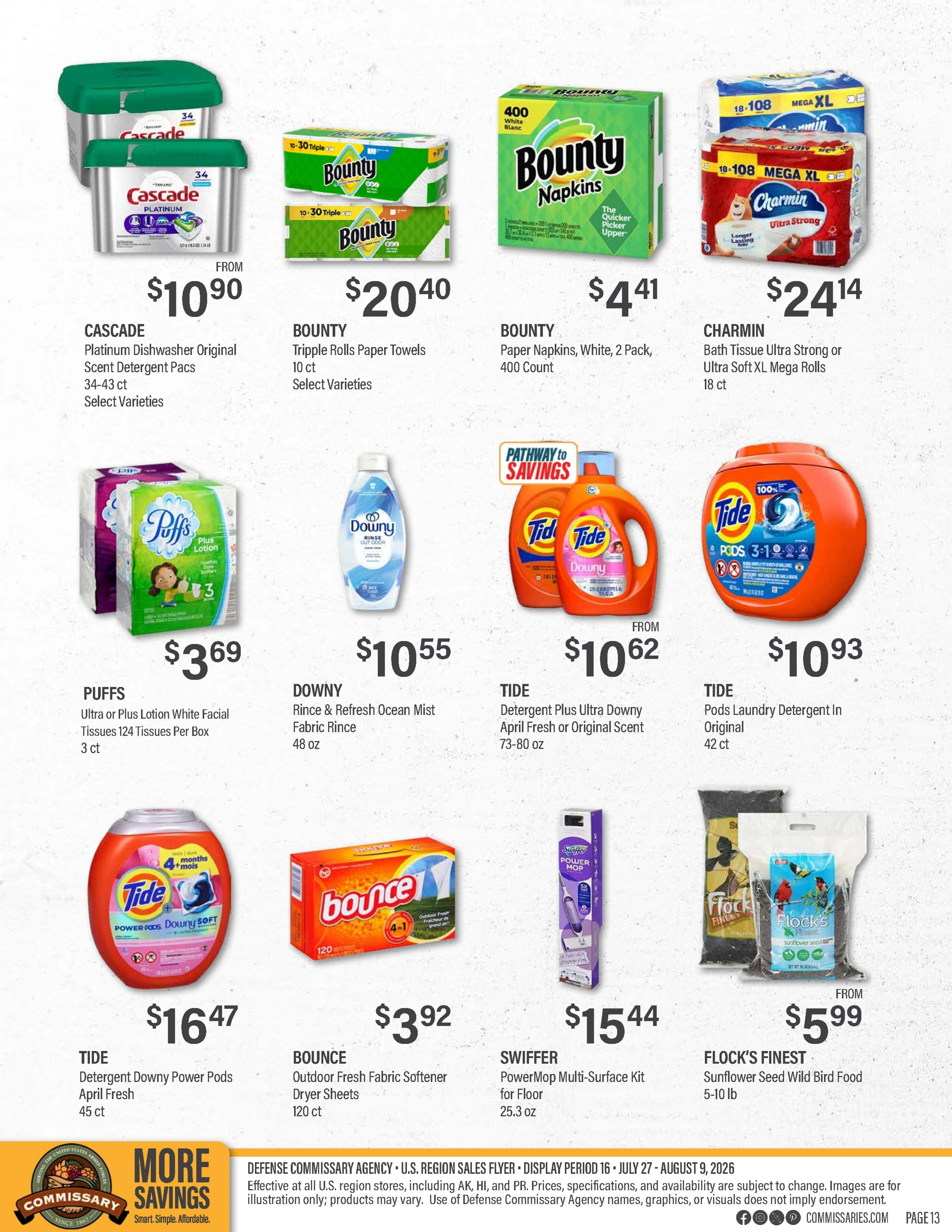 Commissary flyer page 13