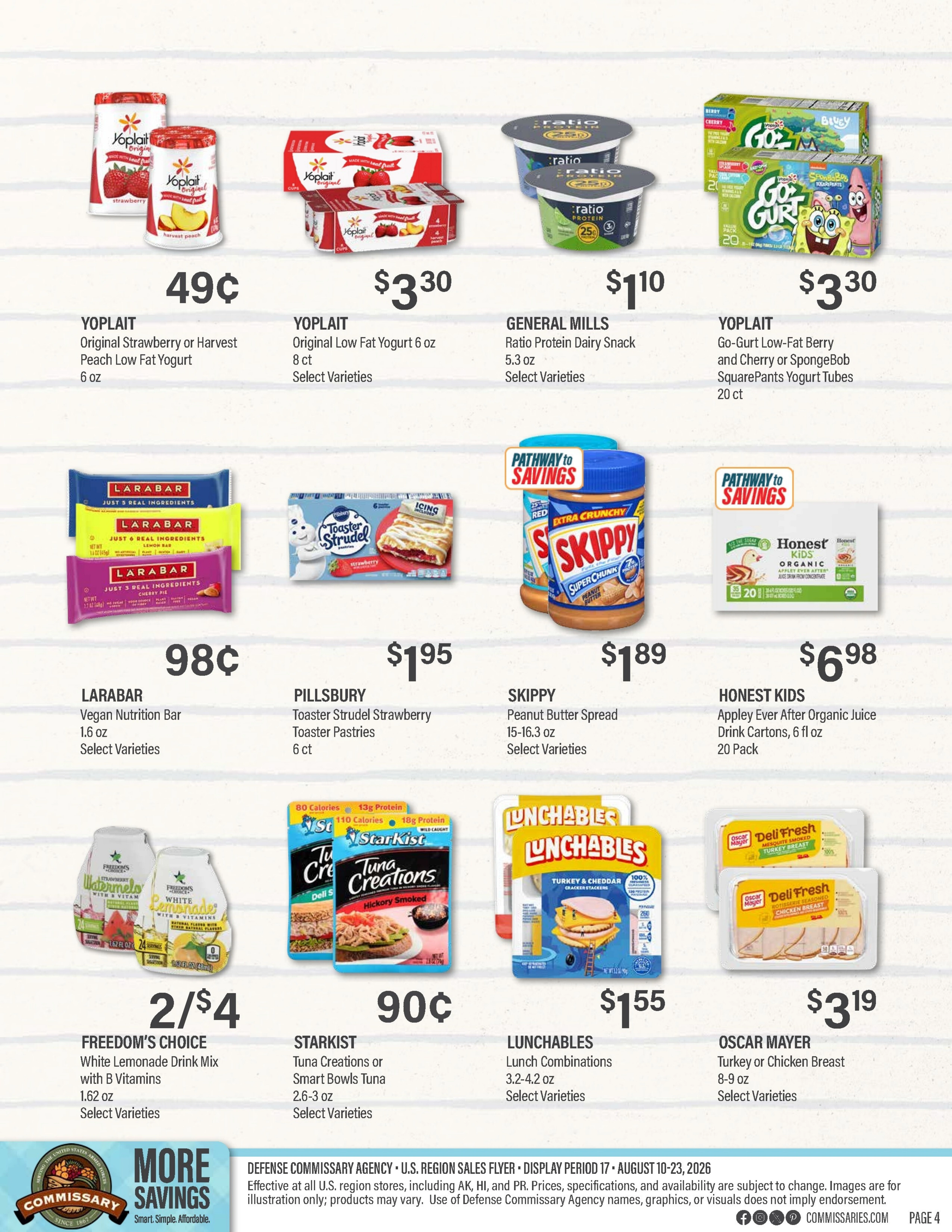 Commissary flyer page 4