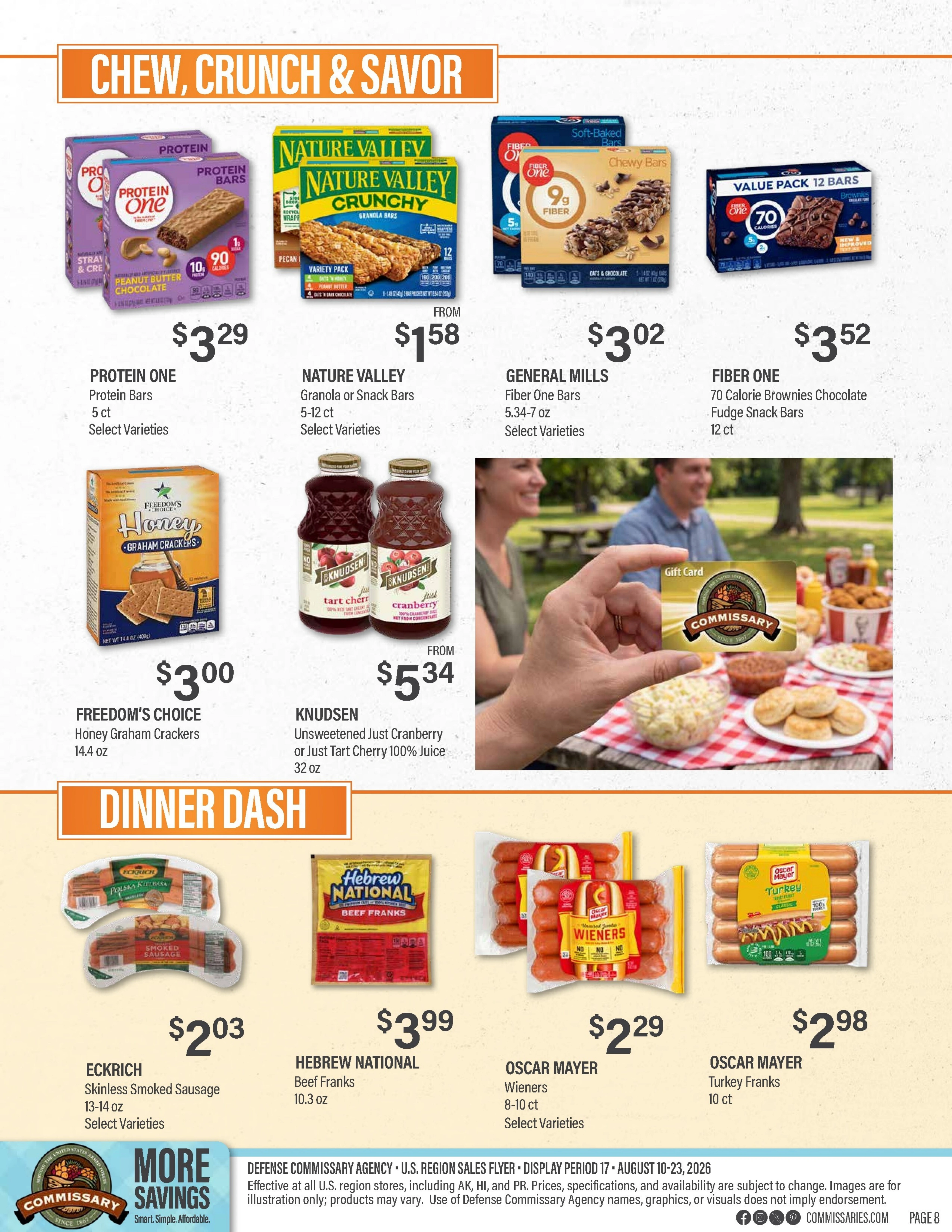 Commissary flyer page 8