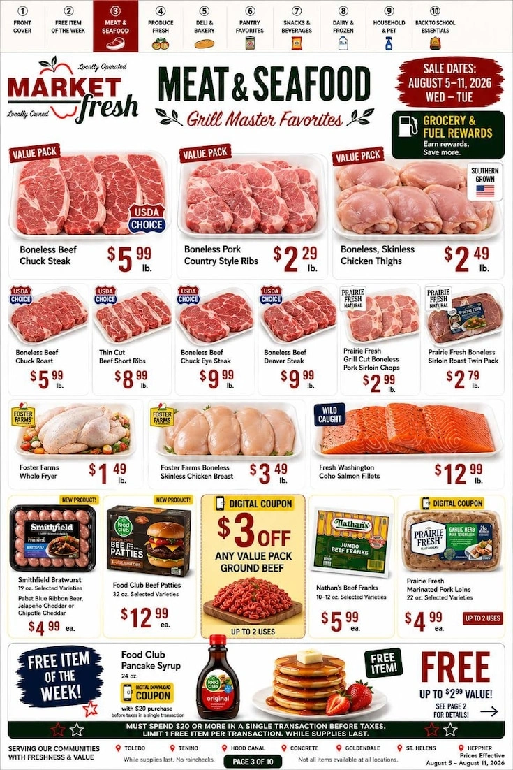 Concrete Market Fresh flyer page 3