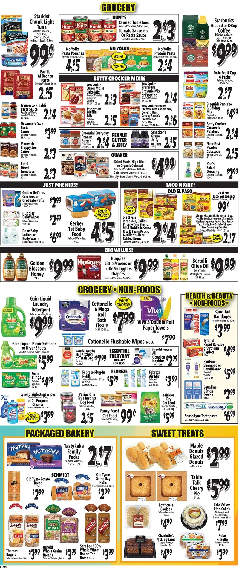 Country Harvest Family Market flyer page 2