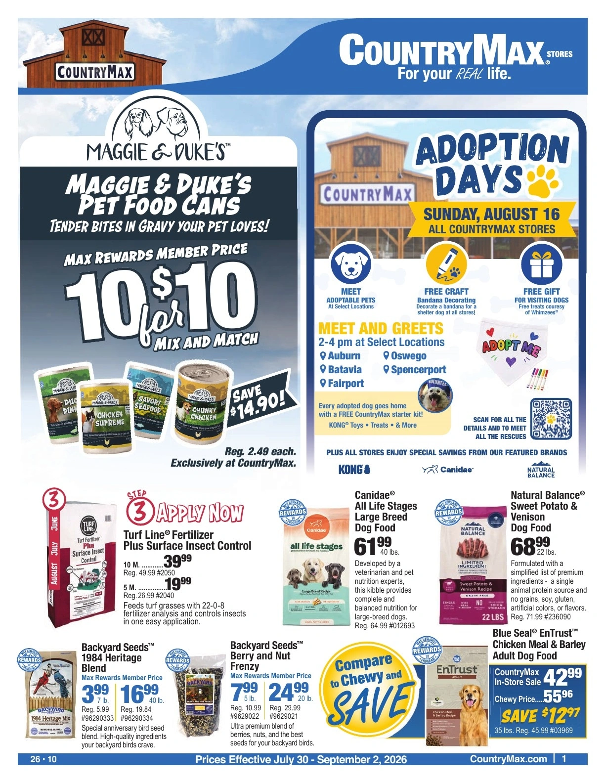 CountryMax flyer page 1