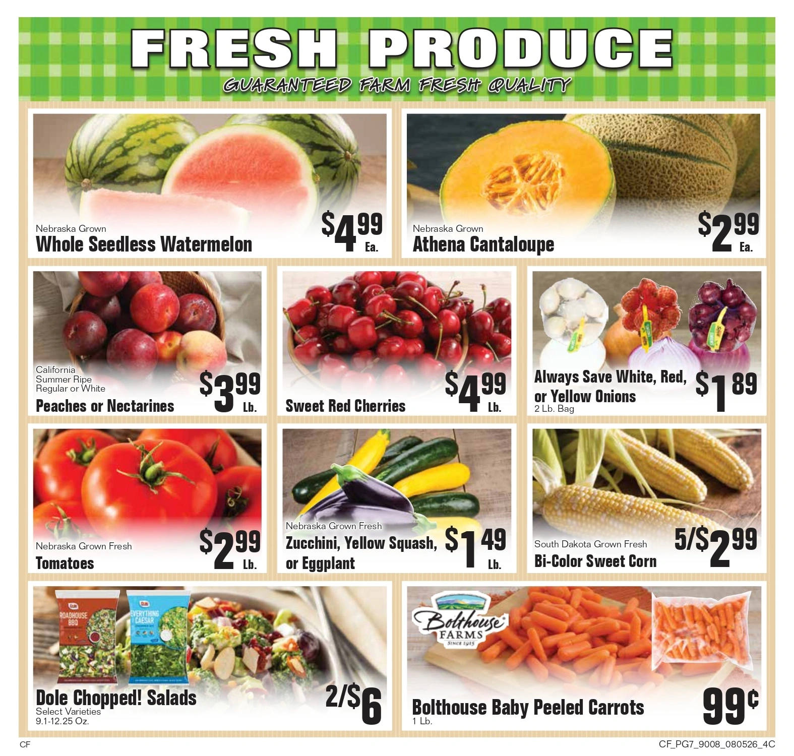 County Fair Food Stores flyer page 7