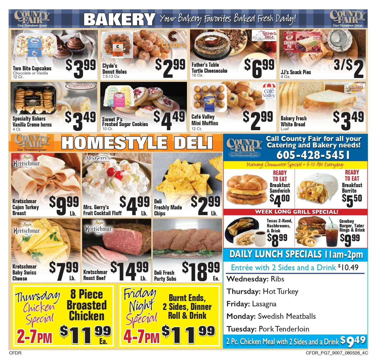 County Fair Food Stores flyer page 7