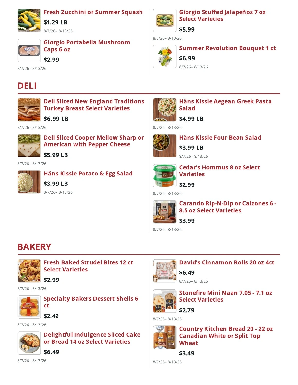 County Yankee Grocer flyer page 4
