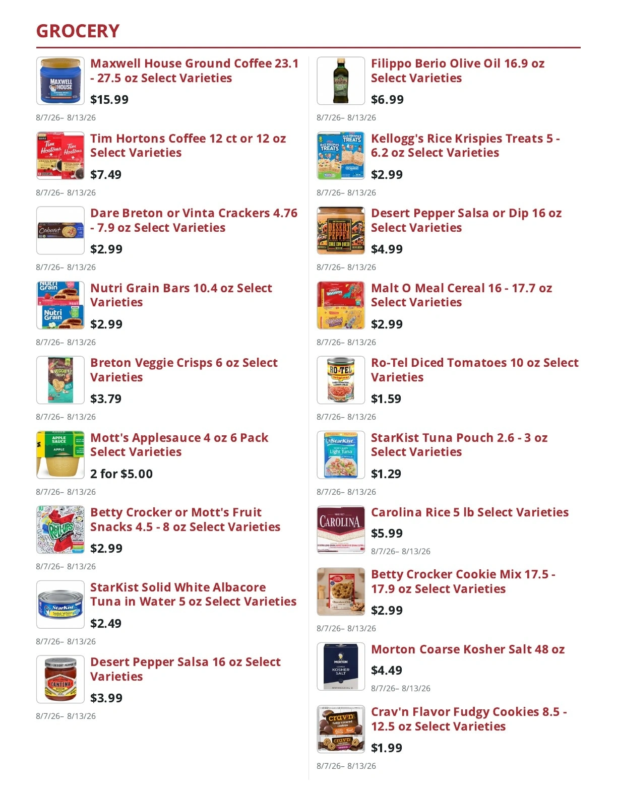 County Yankee Grocer flyer page 5