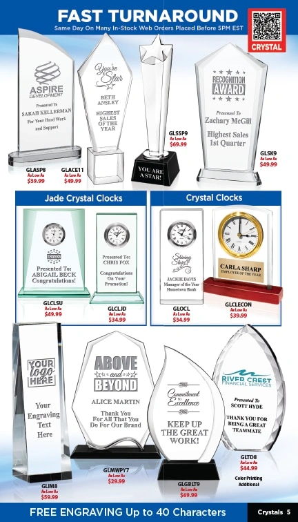 Crown Awards flyer page 5