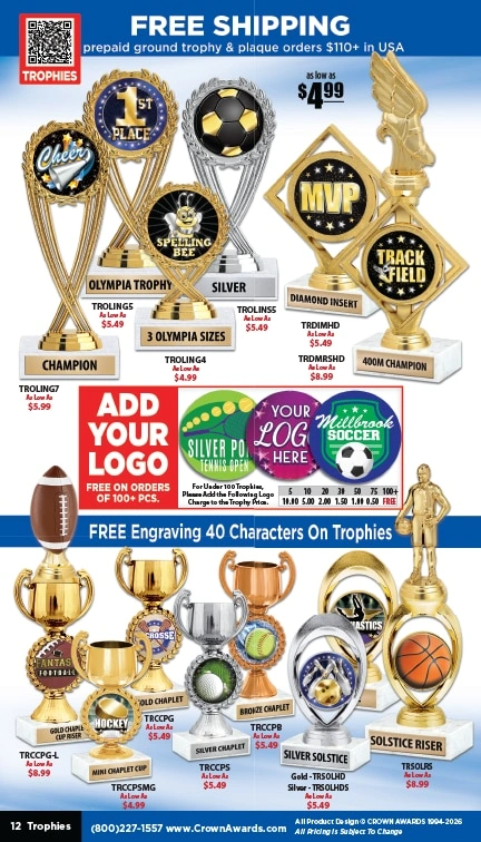Crown Awards flyer page 12