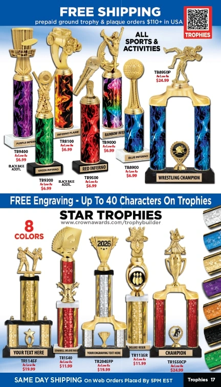 Crown Awards flyer page 17