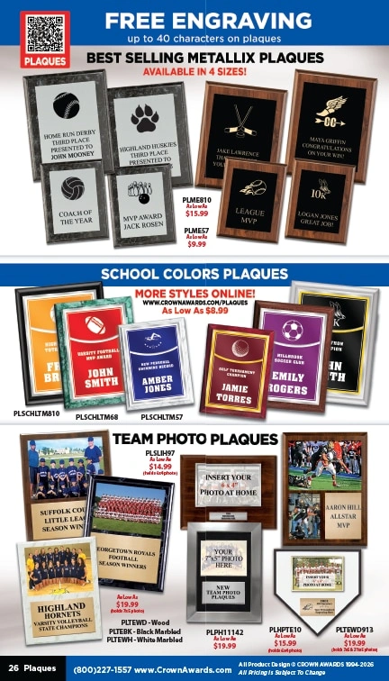 Crown Awards flyer page 26
