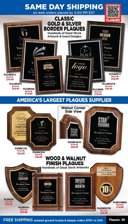 Crown Awards flyer page 29