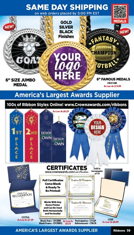 Crown Awards flyer page 39