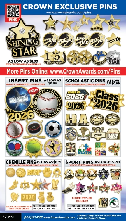 Crown Awards flyer page 40