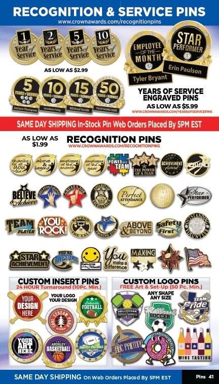 Crown Awards flyer page 41