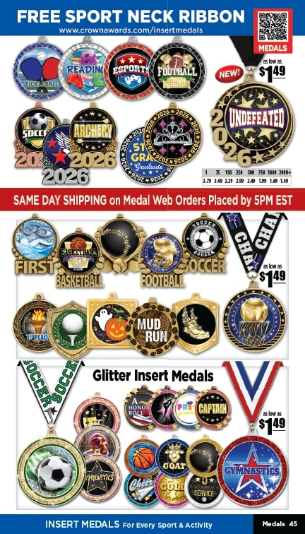 Crown Awards flyer page 45
