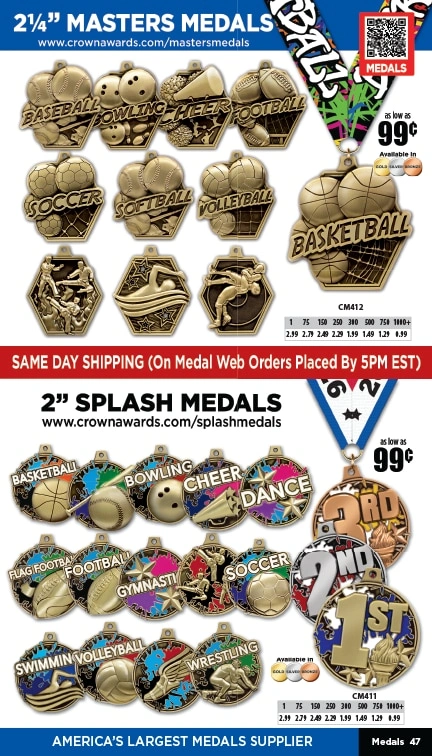 Crown Awards flyer page 47