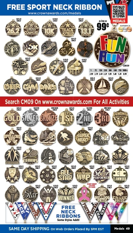 Crown Awards flyer page 49