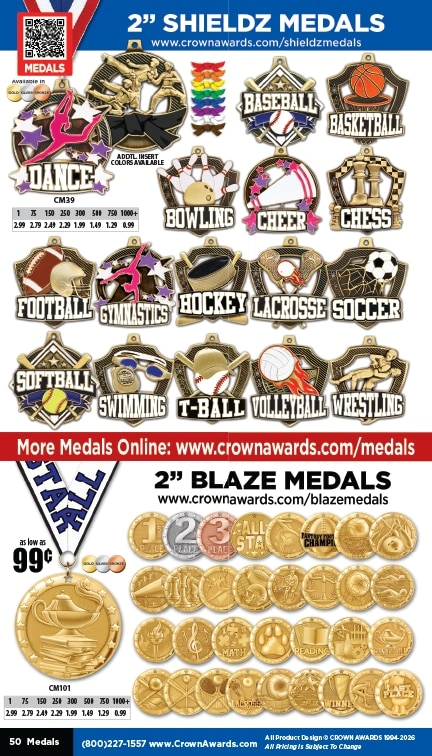 Crown Awards flyer page 50