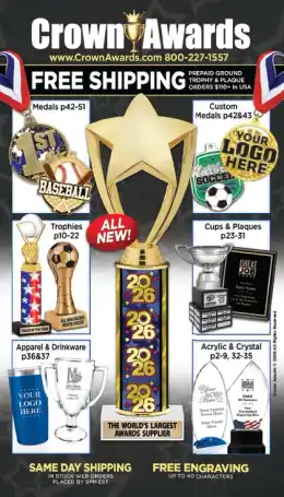 Crown Awards 2026 Catalog Weekly Ad