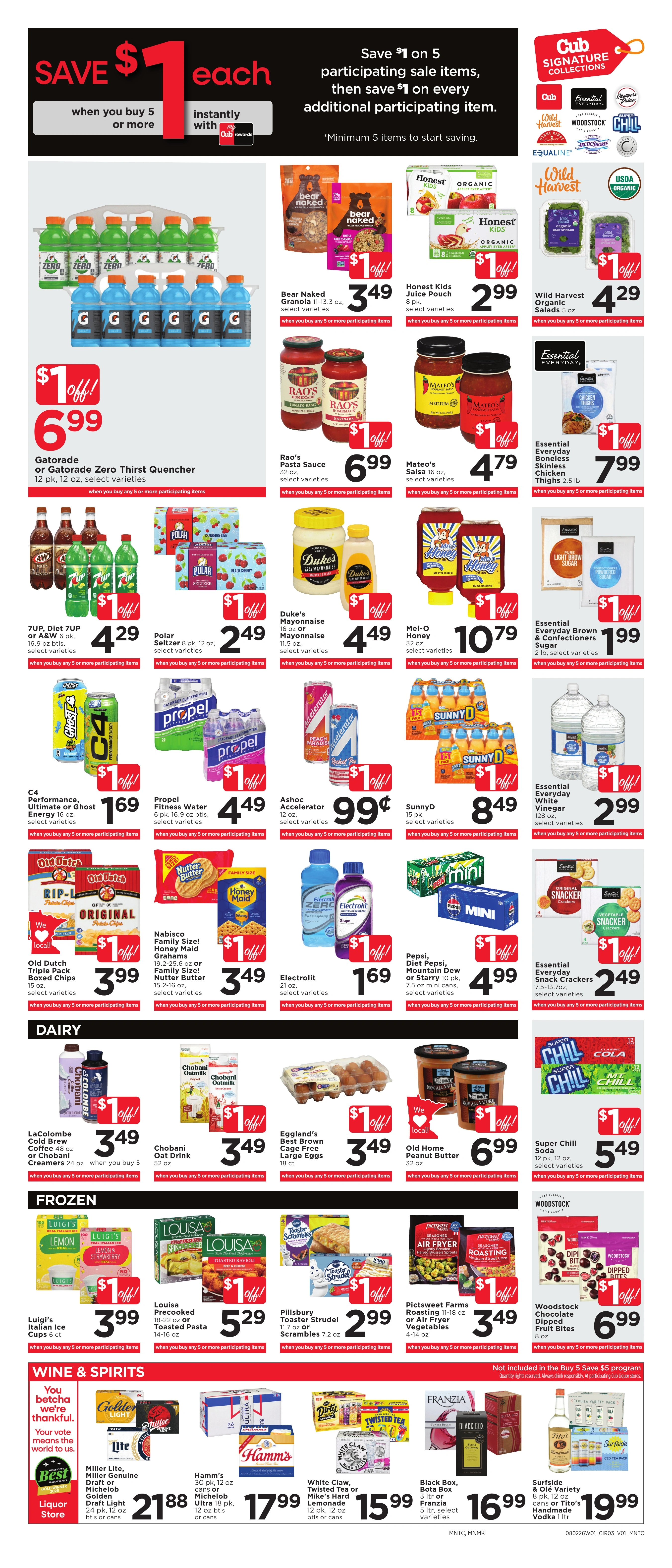 Cub Foods flyer page 7