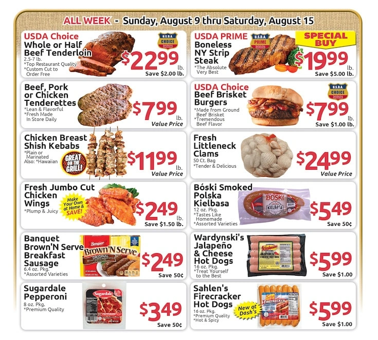 Dash's Market flyer page 2
