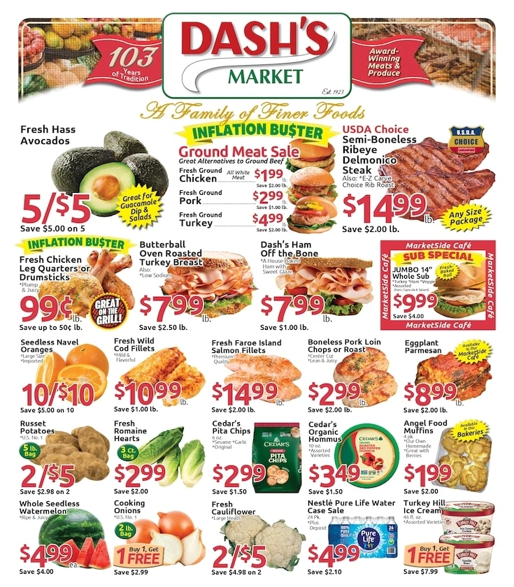 Dash's Market flyer page 3