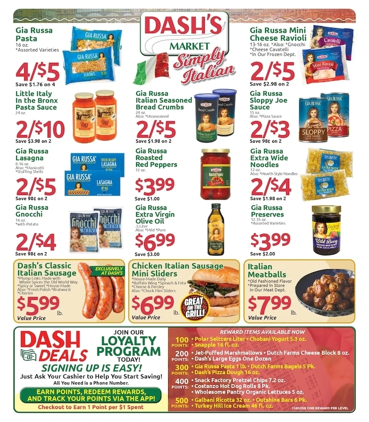 Dash's Market flyer page 9