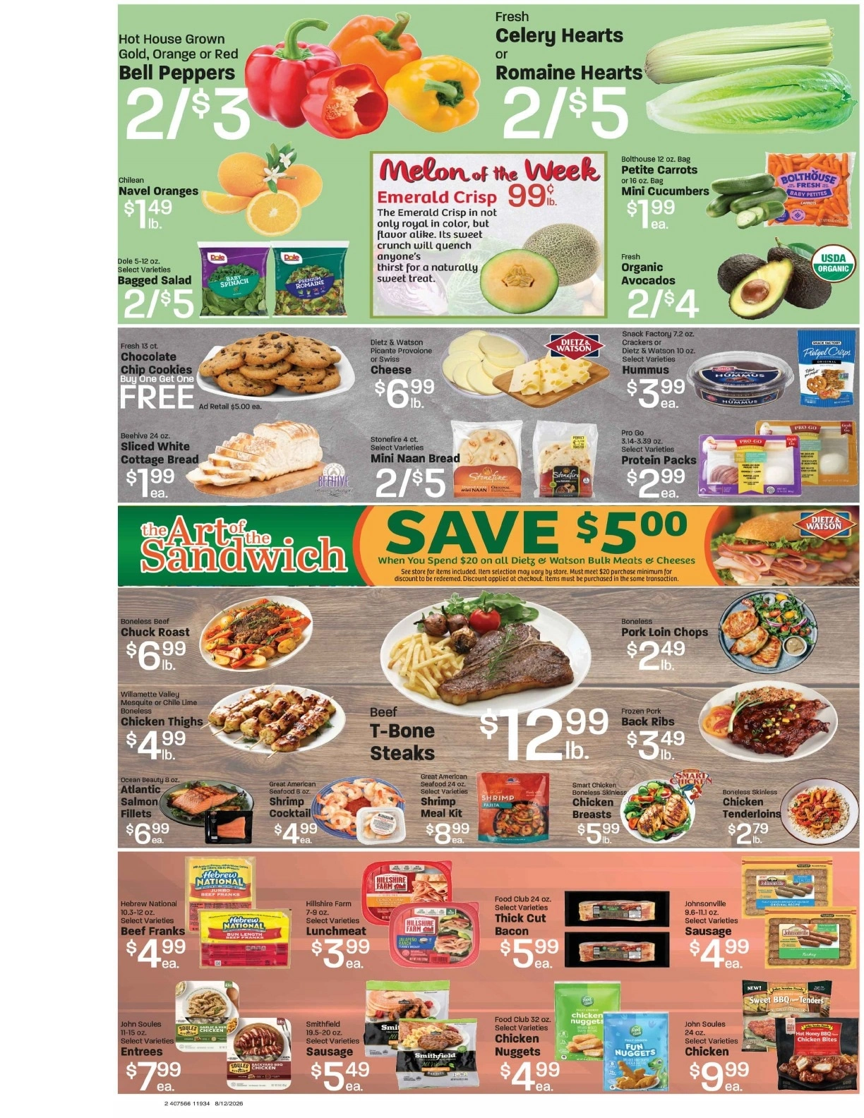 Davis Food & Drug flyer page 2