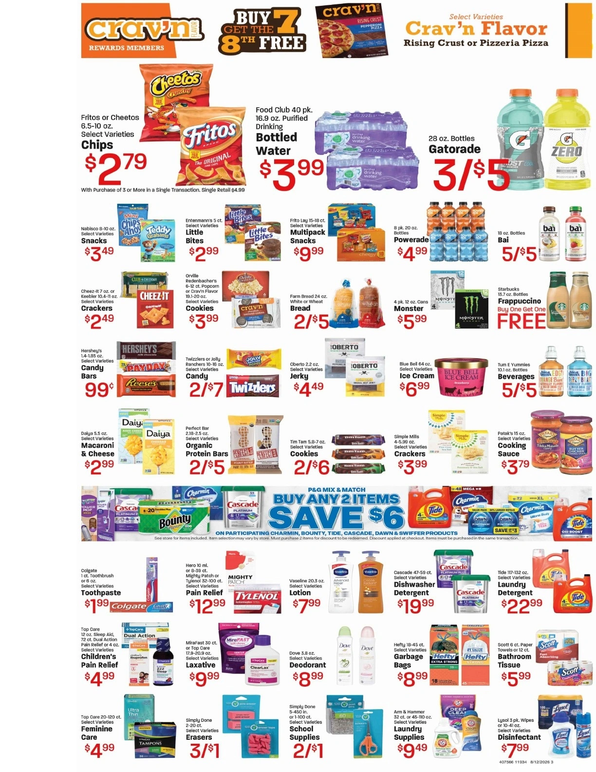 Davis Food & Drug flyer page 3