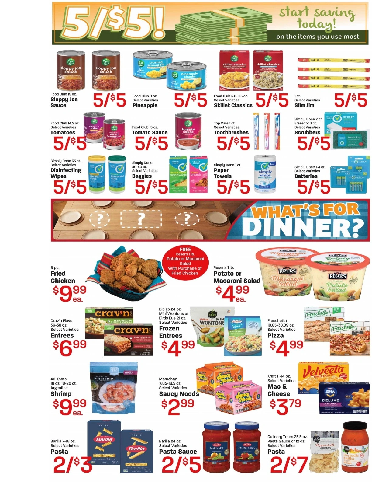 Davis Food & Drug flyer page 5