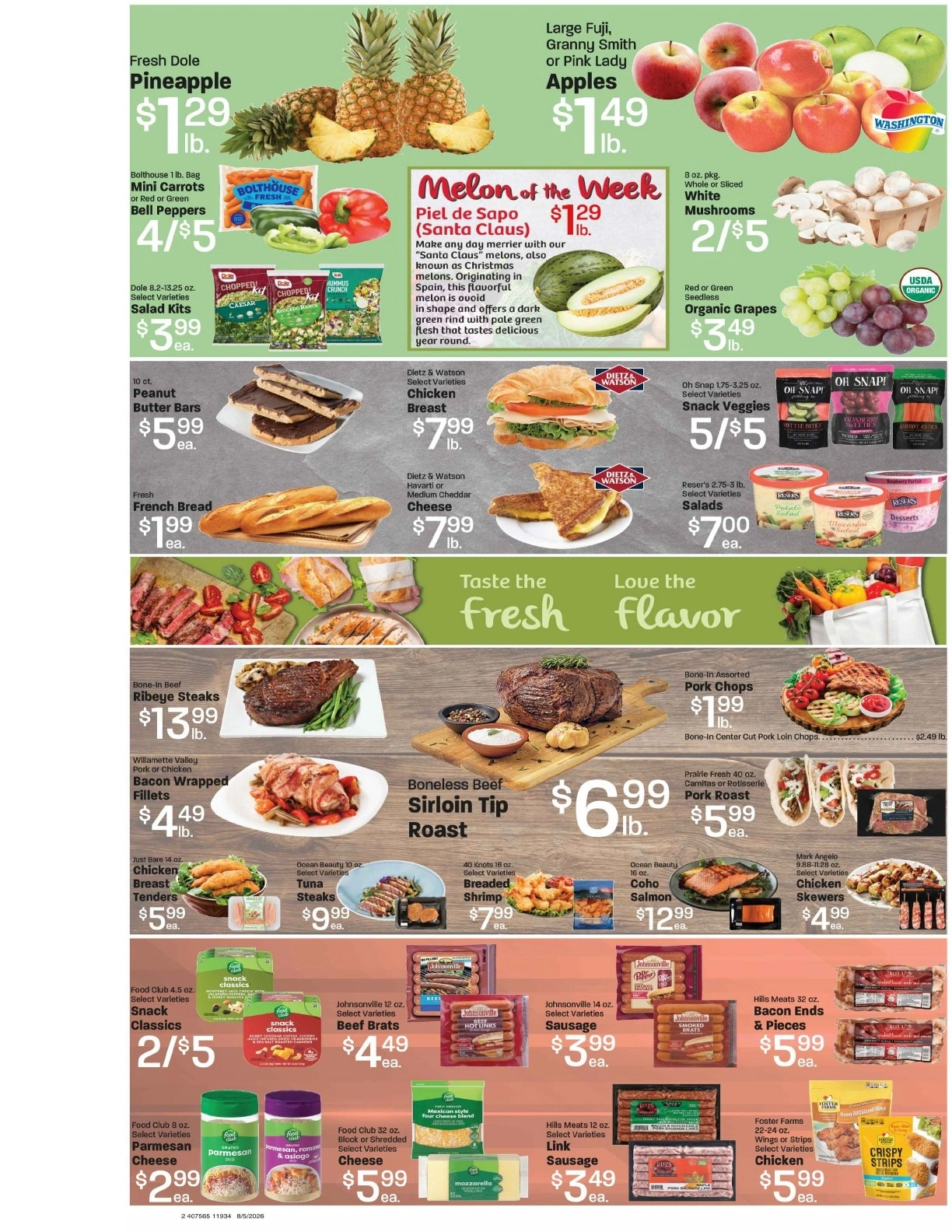 Davis Food & Drug flyer page 2