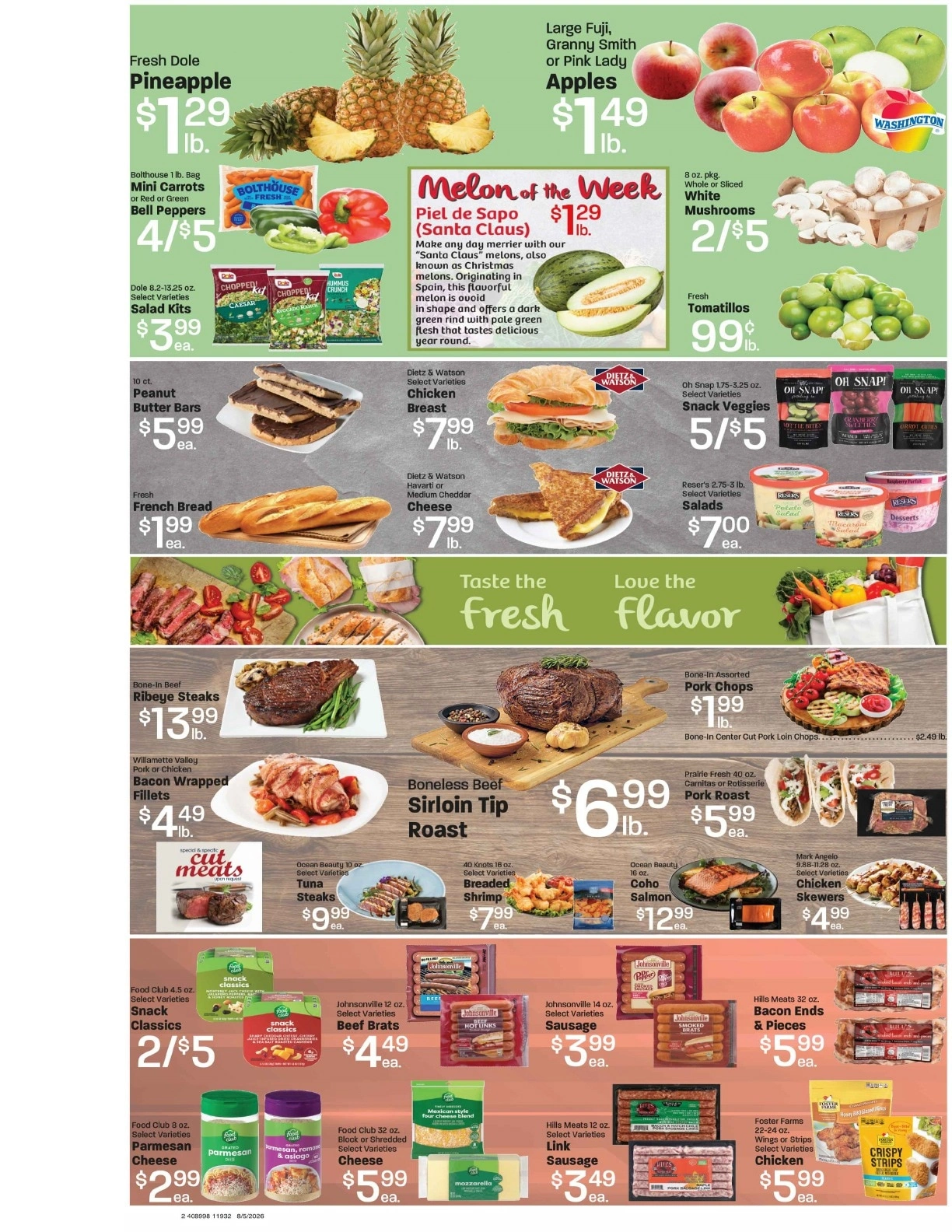 Davis Food & Drug flyer page 2