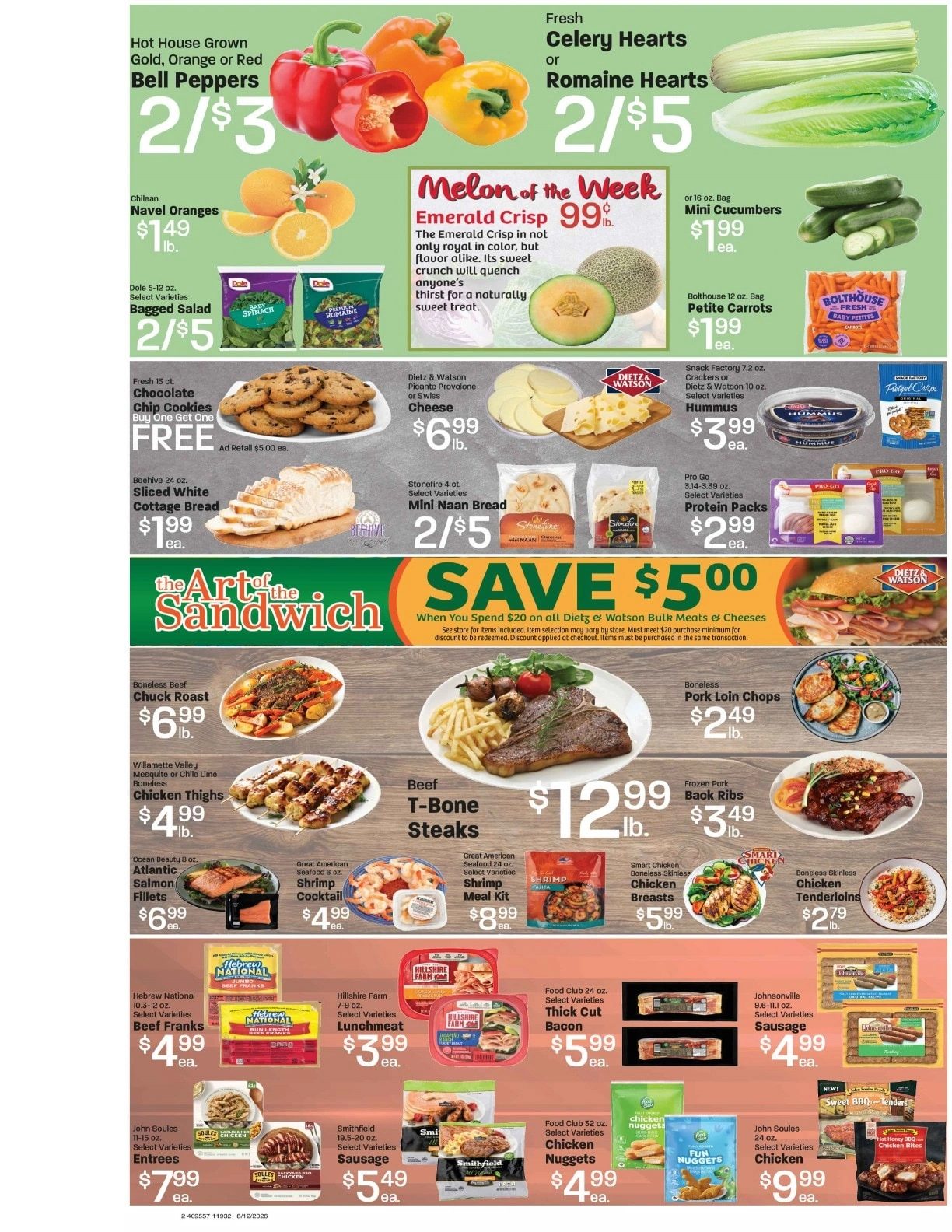 Davis Food & Drug flyer page 2