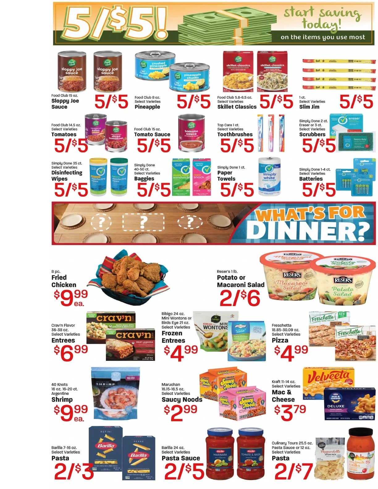 Davis Food & Drug flyer page 5