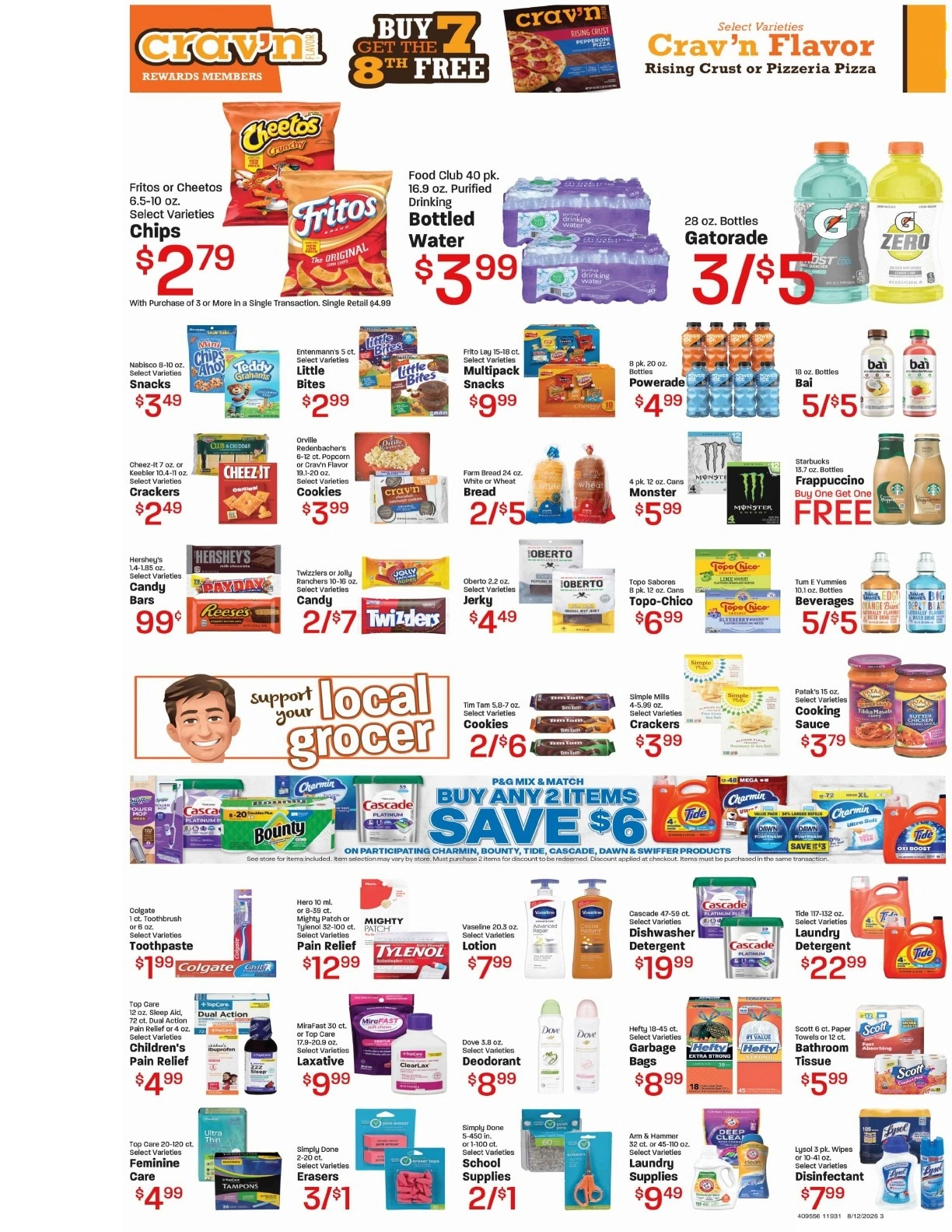 Davis Food & Drug flyer page 3