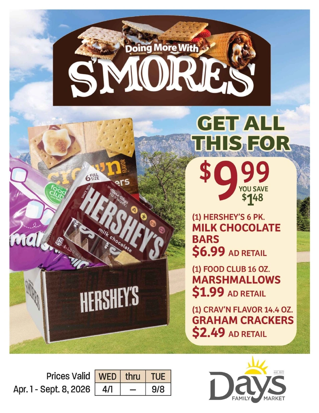 Day's Market flyer page 1