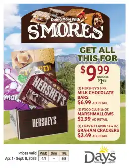 Day's Market S'mores Savings Weekly Ad