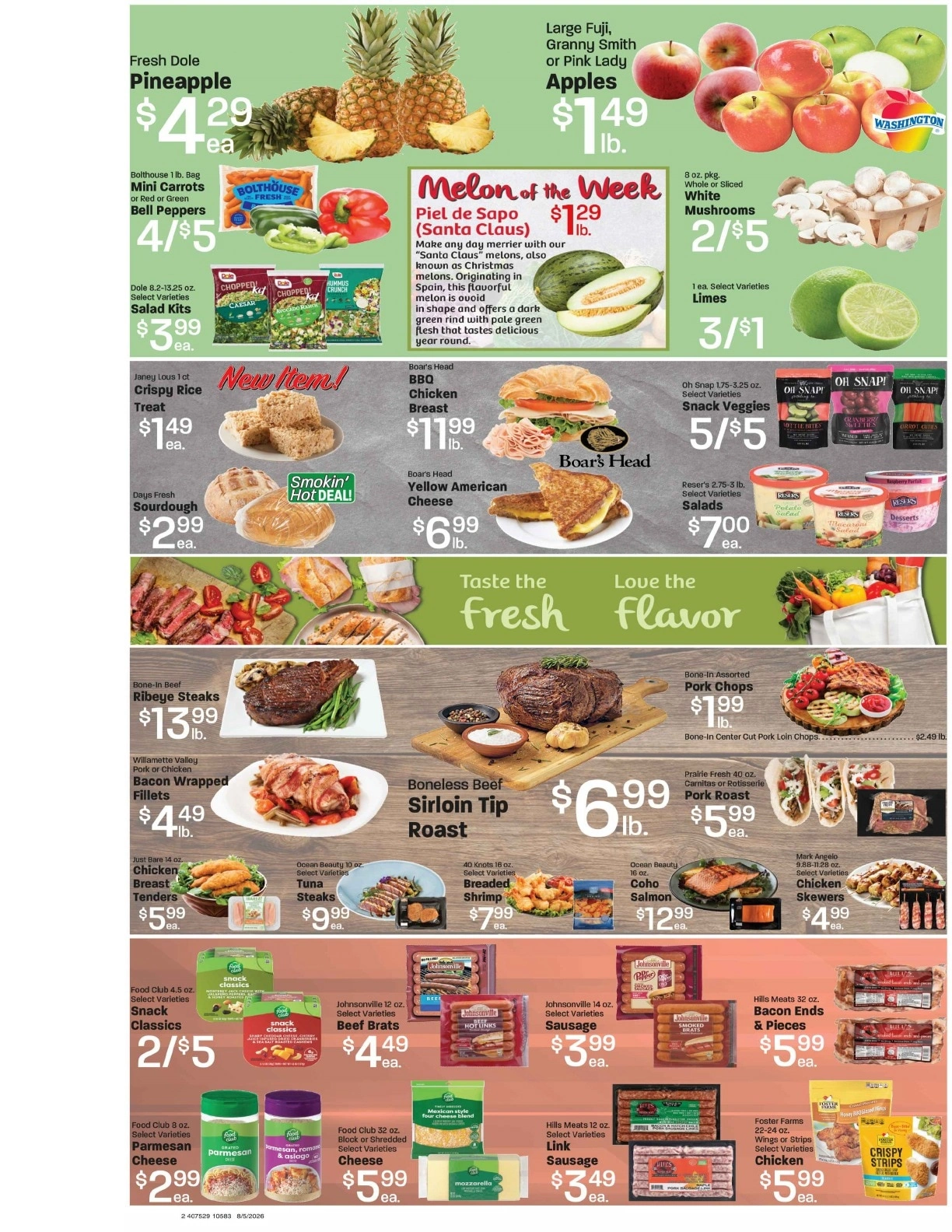 Day's Market flyer page 2