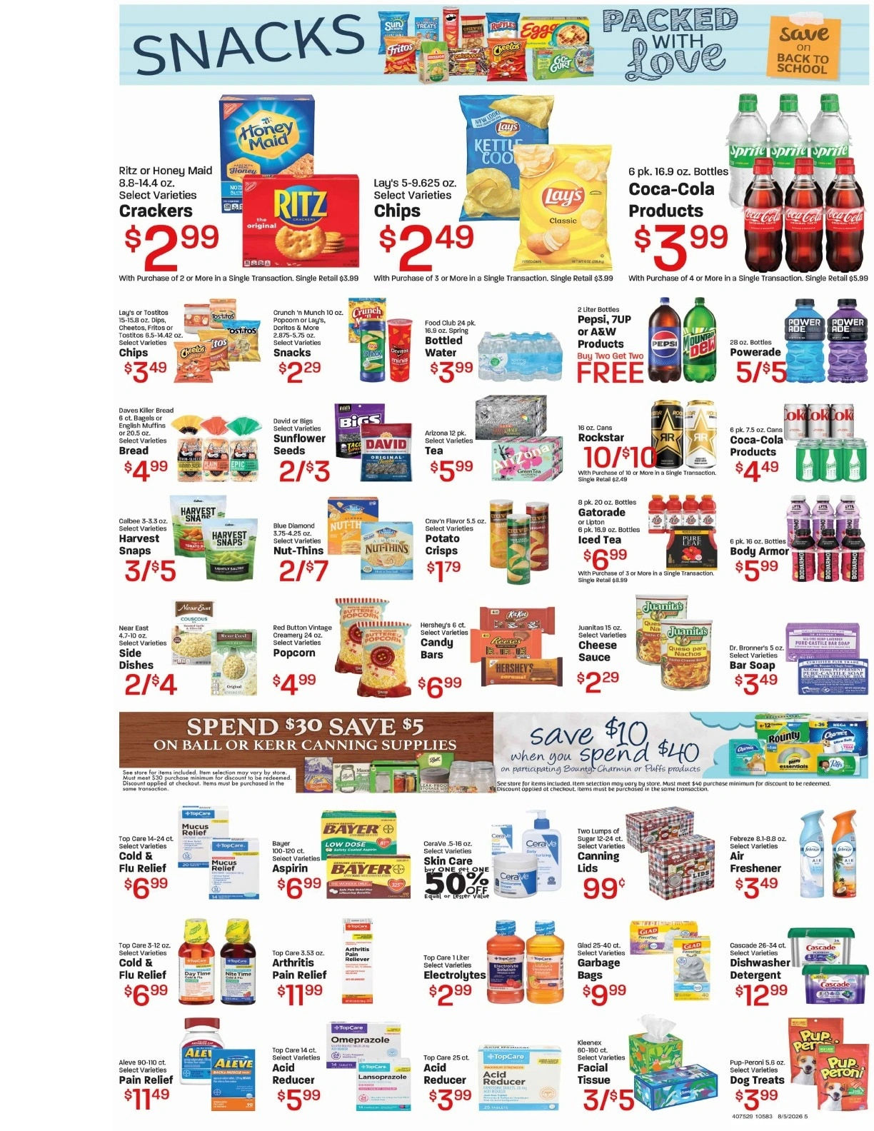 Day's Market flyer page 5