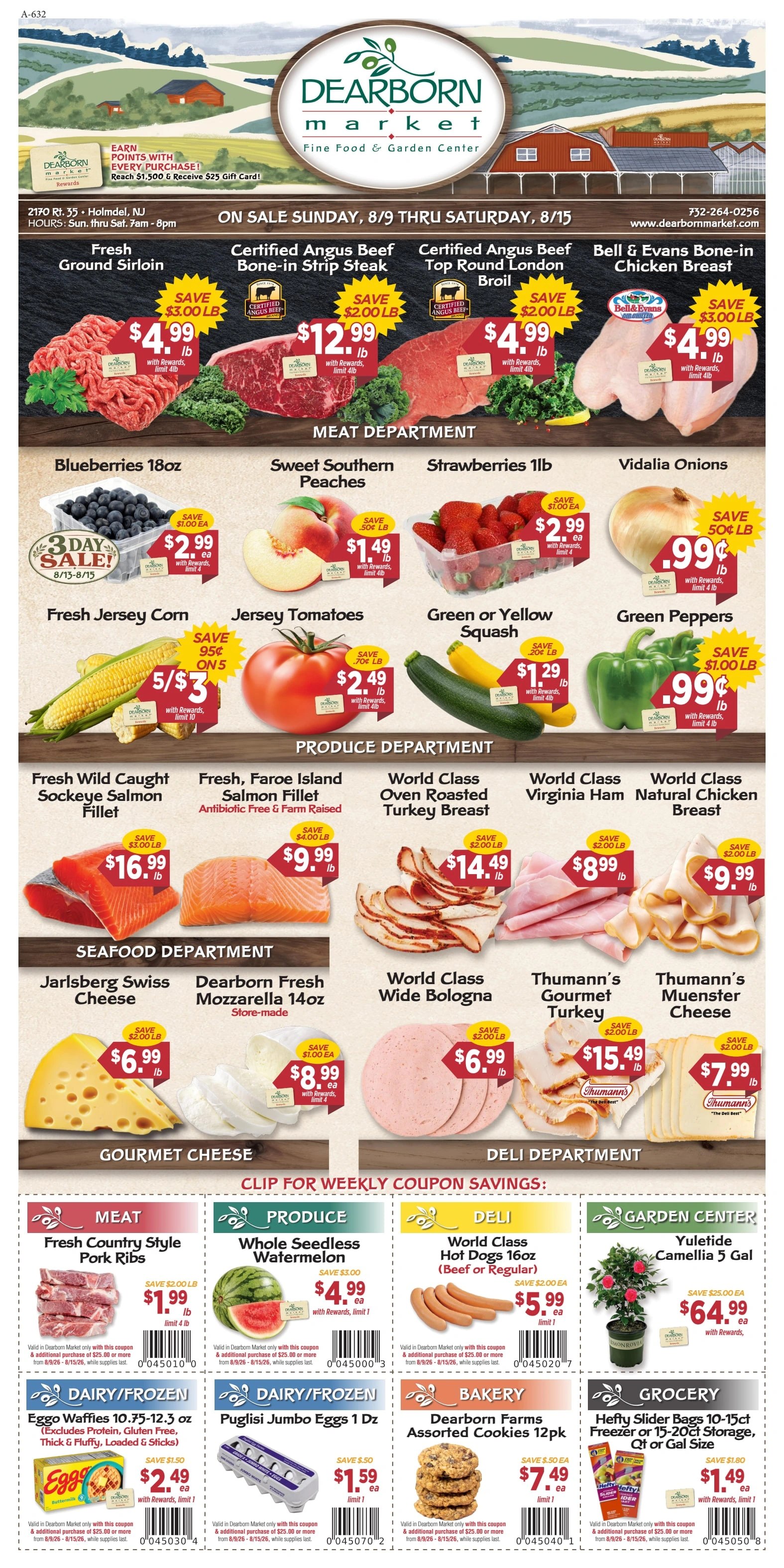 Dearborn Market flyer page 1